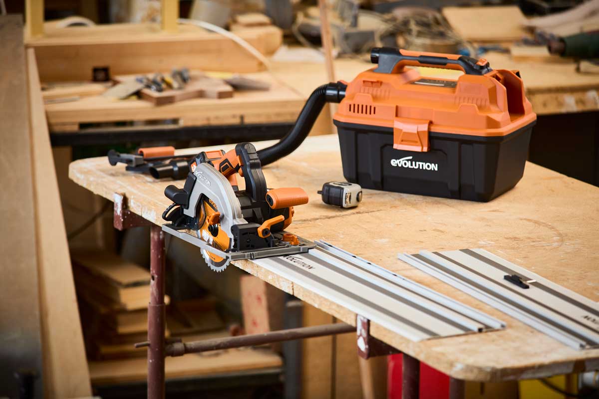 Guide de coupe universel 1,4m Evolution ST1400-G2 pour scie circulaire