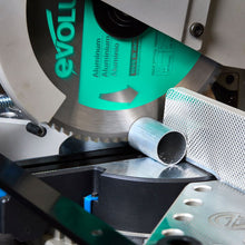 Lame spéciale pour la découpe de l'aluminium TCT 185mm Evolution 60 dents alésage 20mm pour scie à onglet