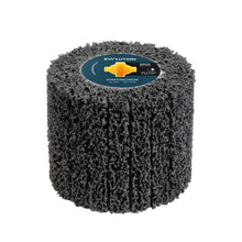 Roue de ponçage pour satineuse à grain 46 Evolution pour ébavurage et nettoyage
