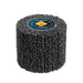 Roue de ponçage pour satineuse à grain 46 Evolution pour ébavurage et nettoyage