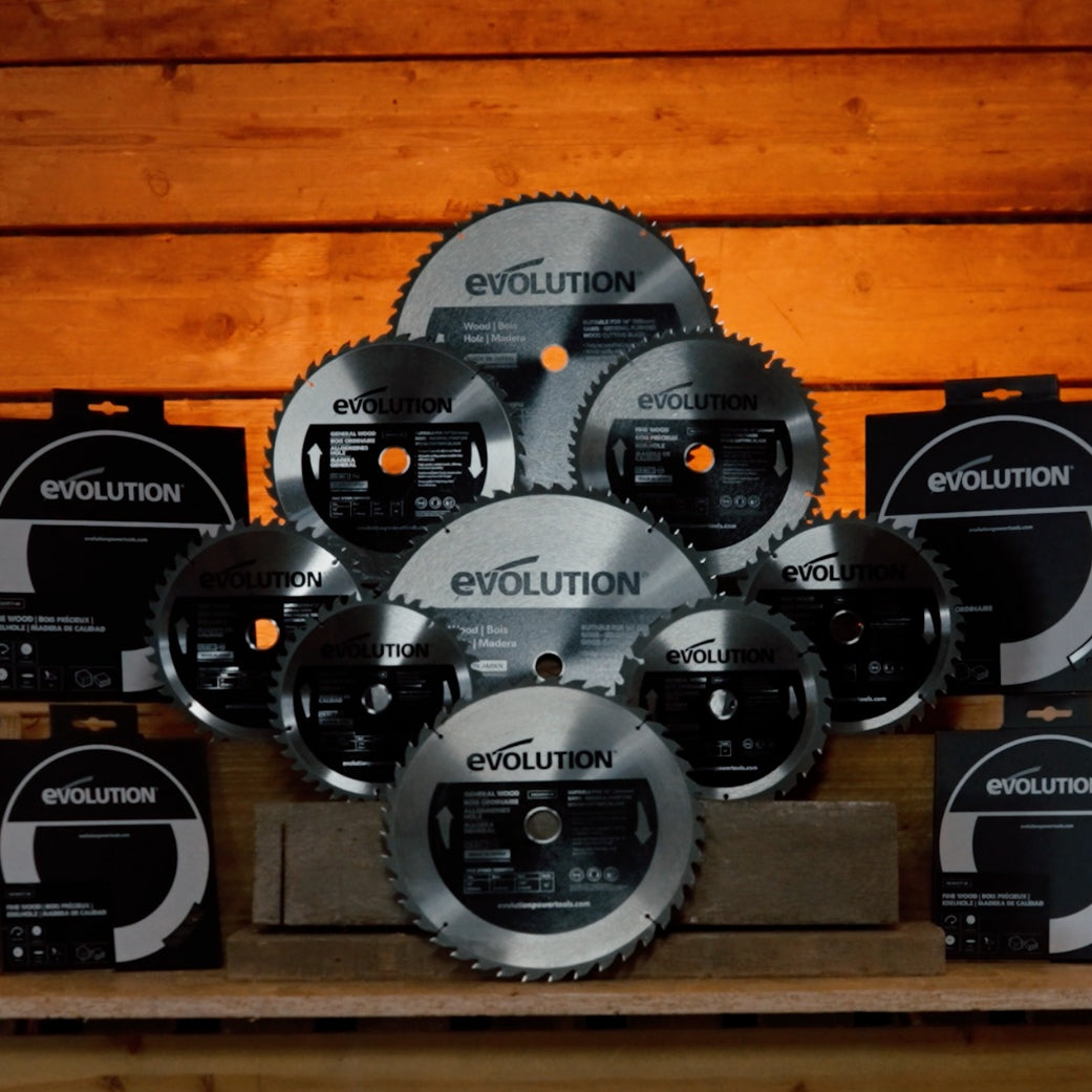 Lame bois TCT 255mm 40 dents alésage 25,4mm pour scie à onglet et scie sur table