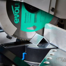 Lame spéciale pour la découpe de l'aluminium TCT 355mm Evolution 80 dents alésage 25,4mm pour Scie à tronçonner