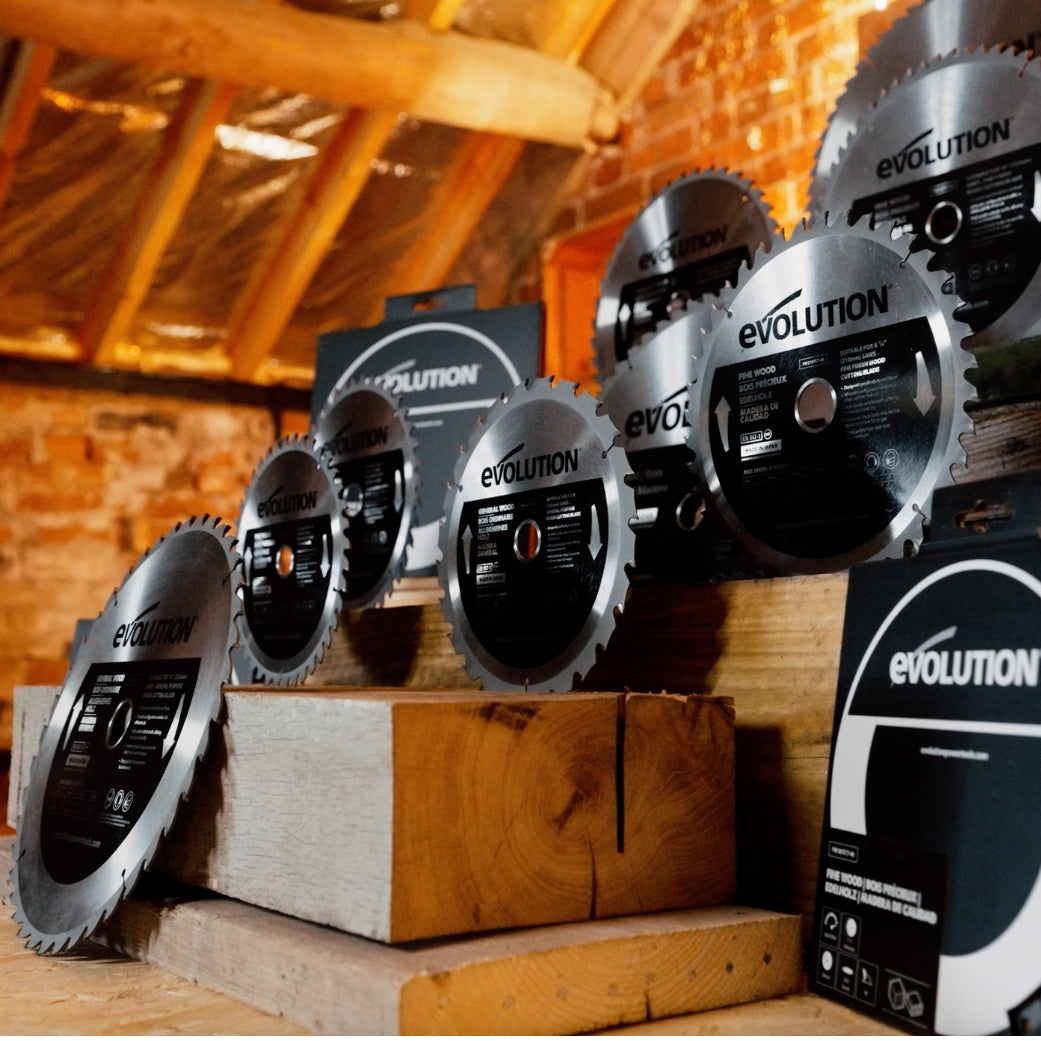 Lame bois TCT 255mm 40 dents alésage 25,4mm pour scie à onglet et scie sur table