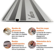 Guide de coupe universel 2,8m Evolution ST2800-G2 pour scie circulaire