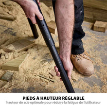 Support universel PLUS Evolution pour scie à onglet avec pieds télescopiques