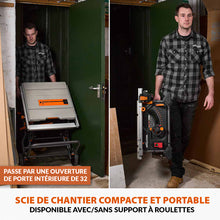 Scie sur table Evolution R255TBL 255mm 1650W avec lame multi-matériaux TCT