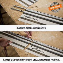 Guide de coupe universel 2,8m Evolution ST2800-G2 pour scie circulaire