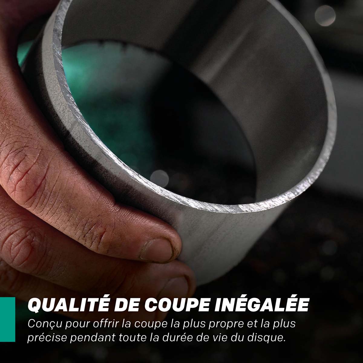 Lame EVOMAX Aluminium 355 mm à 100 dents pour coupe professionnelle et intensive