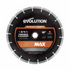 Disque diamant EVOMAX 260 mm à trait de coupe ultra-fin
