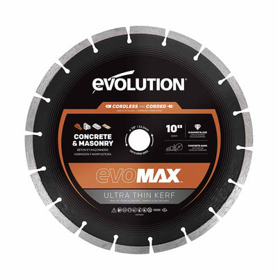 Disque diamant EVOMAX 260 mm à trait de coupe ultra-fin