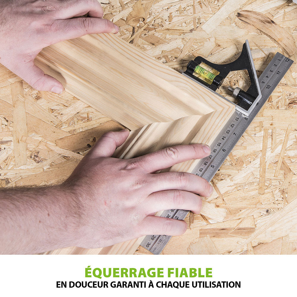 Pack Evolution : Scie circulaire 165mm Evolution F165CCSL avec lame multi-matériaux TCT + tréteaux pliables en métal