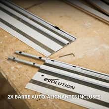 Guide de coupe universel 2,8m Evolution ST2800-G2 pour scie circulaire