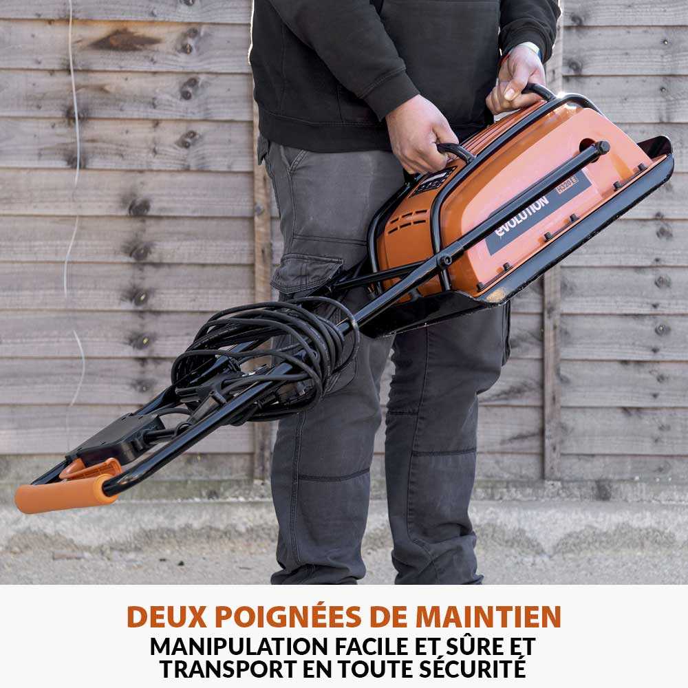 Pack Evolution : Plaque vibrante Evolution H320-E + patin de pavage