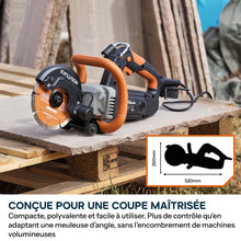 Scie à béton électrique R150DCT de 150mm avec disque diamanté Endurance
