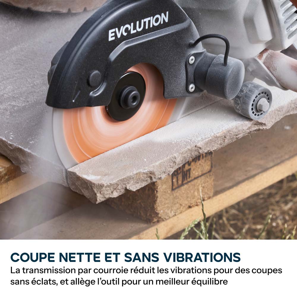 Scie à béton électrique R150DCT de 150mm avec disque diamanté Endurance