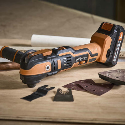 Outil multifonctions sans fil Evolution R18MLT-Li sans batterie et chargeur