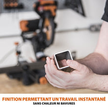 Pack Evolution : Scie à onglet électrique double biseau R255SMS-DB+ avec lame multi-matériaux TCT de 255mm + Support Evolution PLUS