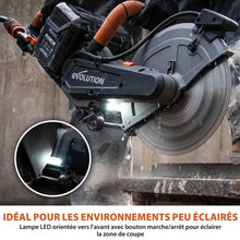 Pack Evolution : Scie à béton sans fil R260DCT-Li avec lame diamant EVOMAX + pompe à eau 15L manuelle