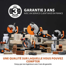 Pack Evolution : Scie à béton sans fil R260DCT-Li avec lame diamant EVOMAX + pompe à eau 15L manuelle