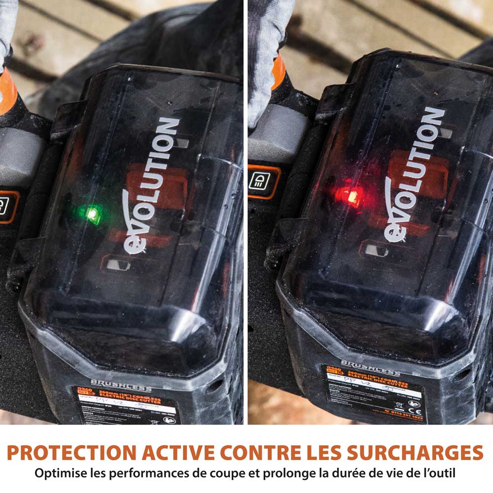 Pack Evolution : Scie à béton sans fil R260DCT-Li avec lame diamant EVOMAX + pompe à eau 15L manuelle