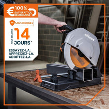 Scie à tronçonner 355mm Evolution R355CPS avec lame multi-matériaux TCT