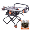 Pack Evolution : Scie sur table 255mm Evolution RAGE5-S avec lame multi-matériaux TCT + lame bois supplémentaire