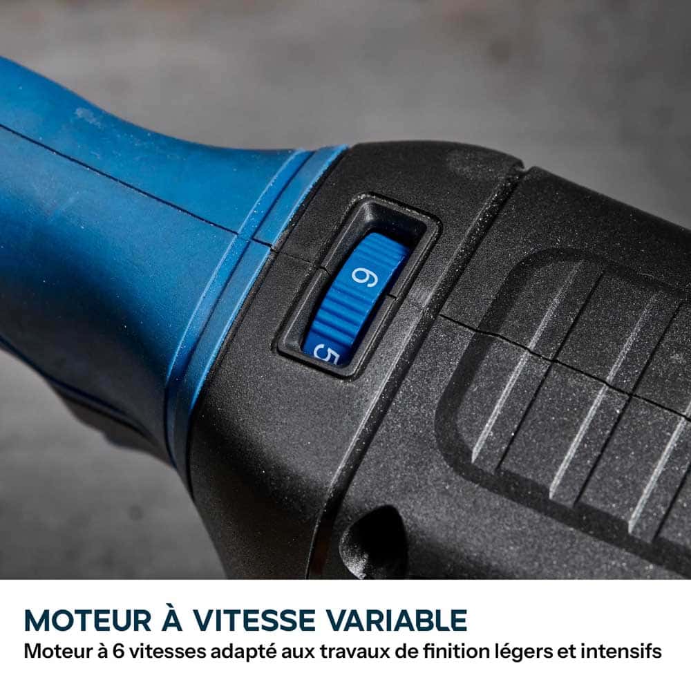 Satineuse sans fil Evolution S120SCT-Li avec moteur brushless et 2 tambours