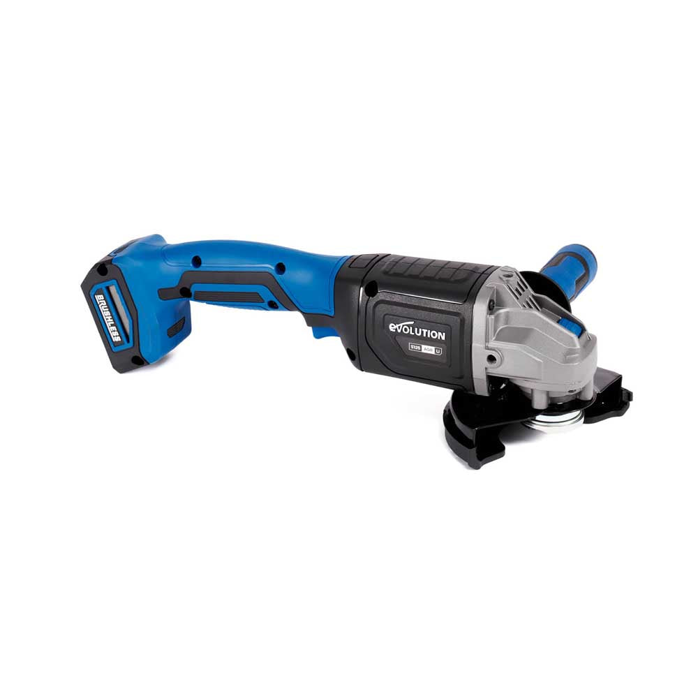 Meuleuse d'angle de sans fil 125mm Evolution S125AGR-Li avec moteur Brushless sans disque