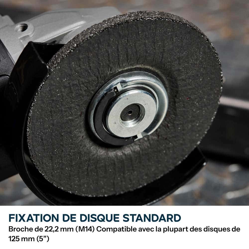 Meuleuse d'angle de sans fil 125mm Evolution S125AGR-Li avec moteur Brushless sans disque