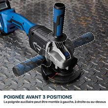 Meuleuse d'angle de sans fil 125mm Evolution S125AGR-Li avec moteur Brushless sans disque