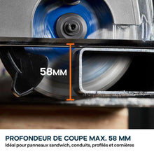 Scie circulaire sans fil 165mm Evolution S165CCS-Li à métaux avec lame à trait de coupe fin