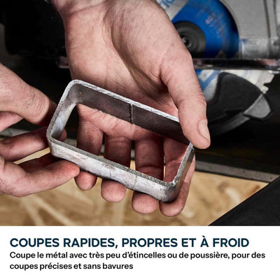 Scie circulaire sans fil 165mm Evolution S165CCS-Li à métaux avec lame à trait de coupe fin
