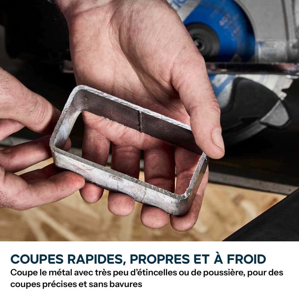 Scie circulaire sans fil 165mm Evolution S165CCS-Li à métaux avec lame à trait de coupe fin