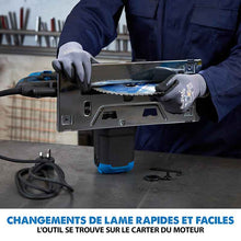 Pack Evolution : Scie circulaire 210mm Evolution S210CCS pour la découpe du métal avec guide de coupe 2.8m