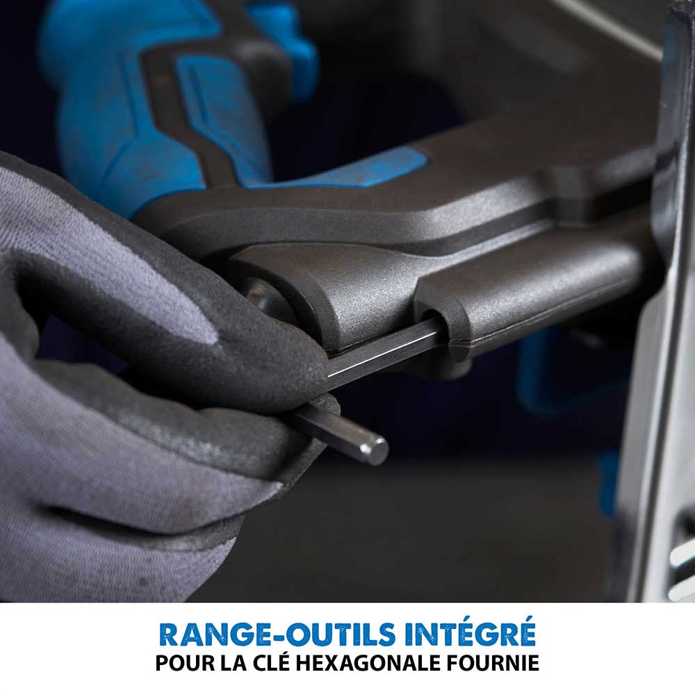 Pack Evolution : Scie circulaire 210mm Evolution S210CCS pour la découpe du métal avec guide de coupe 2.8m