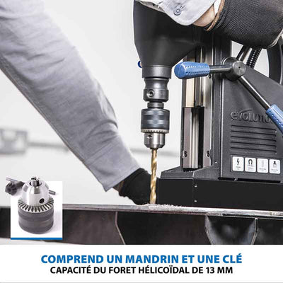Pack Evolution : Perceuse magnétique industrielle S28MAG avec kit de fraises à carotter