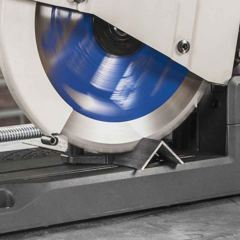 Pack Evolution : Scie à tronçonner 355mm Evolution S355CPS avec 4 lames