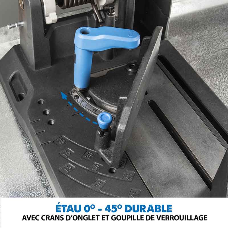 Pack Evolution : Scie à tronçonner 355mm Evolution S355CPS pour la découpe du métal + Support