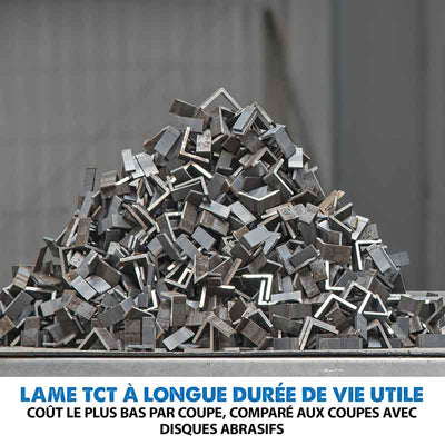 Pack Evolution : Scie à tronçonner 355mm Evolution S355CPS avec 4 lames