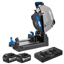Scie à tronçonner sans fil de 355mm Evolution S355CPS-Li pour la coupe du métal, avec moteur brushless et lame EvoMax