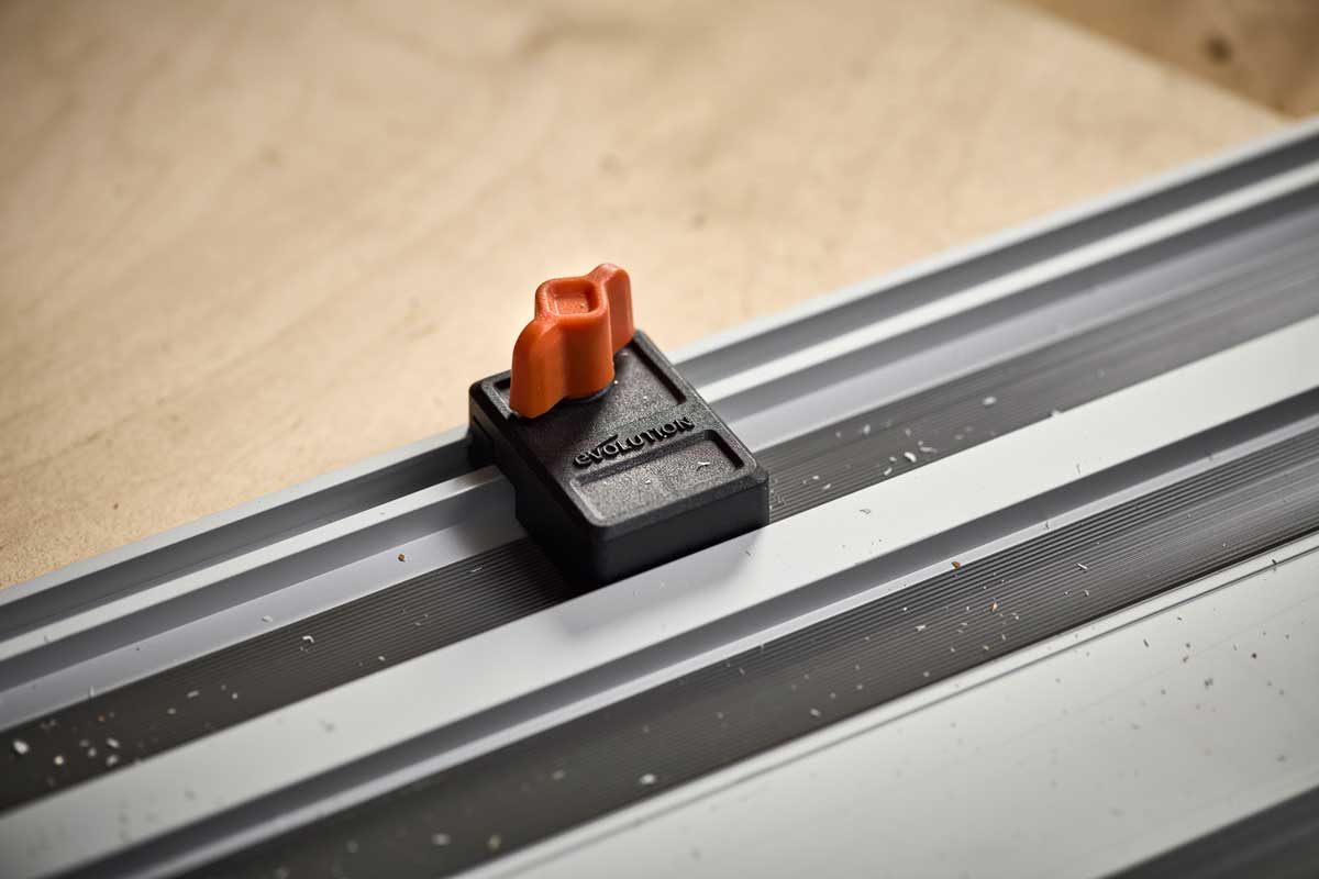 Butée de Fin de Guide de Coupe Evolution pour Rails de Scie Circulaire ...