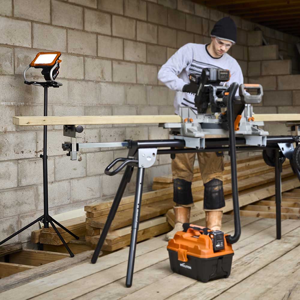 Trépied accessoire Evolution E1300TRP, réglable en hauteur 0.8-1.3m