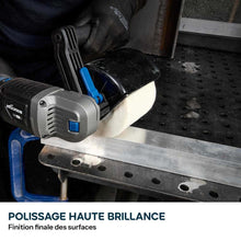 Roue de polissage en laine pour satineuse Evolution pour polissage et finition