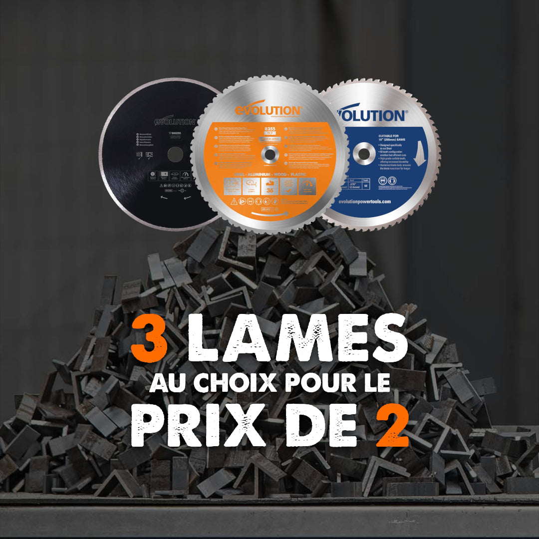 Disque diamant segmenté 300mm alésage 22,2mm Evolution pour scie à béton