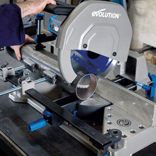 Pack Evolution : Scie à onglet 355mm Evolution S355MCS avec 4 lames