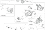 R165CCS-LI Scie circulaire sans fil Pièces détachées