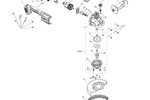 S125AGR-Li Meuleuse d'angle de sans fil Pièces détachées