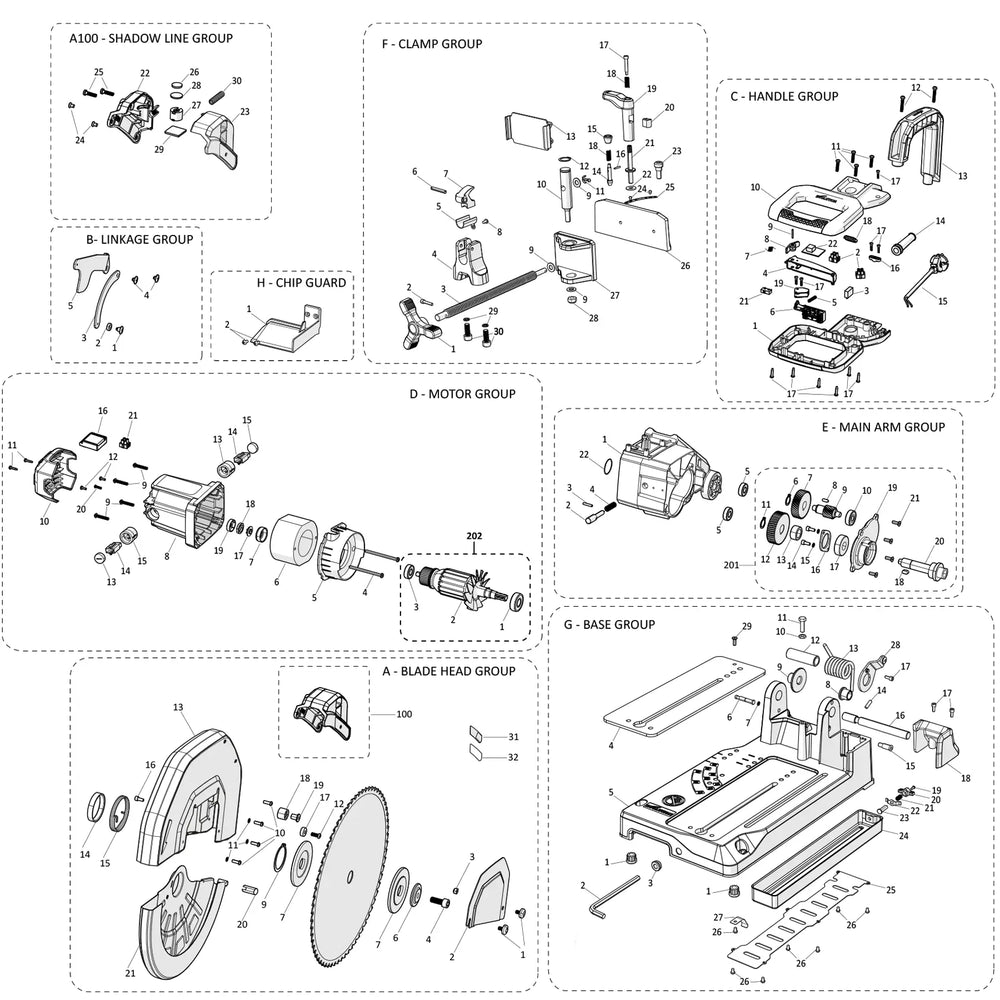 S355CPS-G2 Pièces détachées