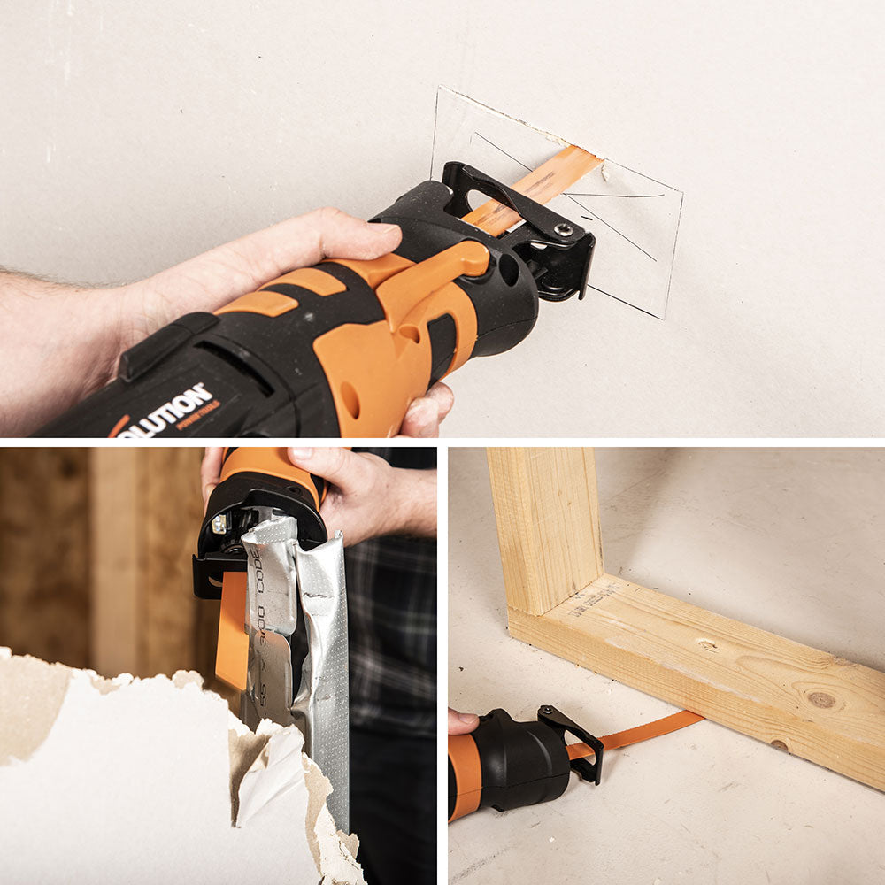 Scie sabre Evolution R230RCP avec 4 lames multi-matériaux