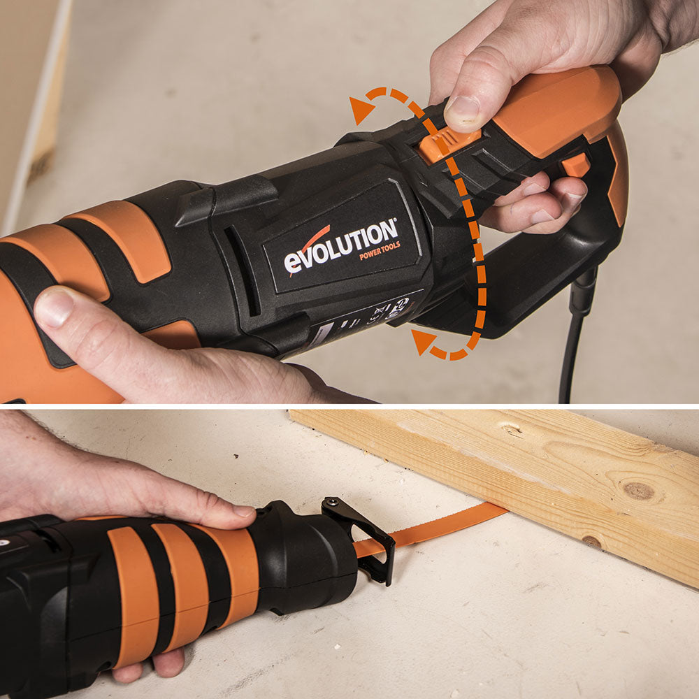 Scie sabre Evolution R230RCP avec 4 lames multi-matériaux